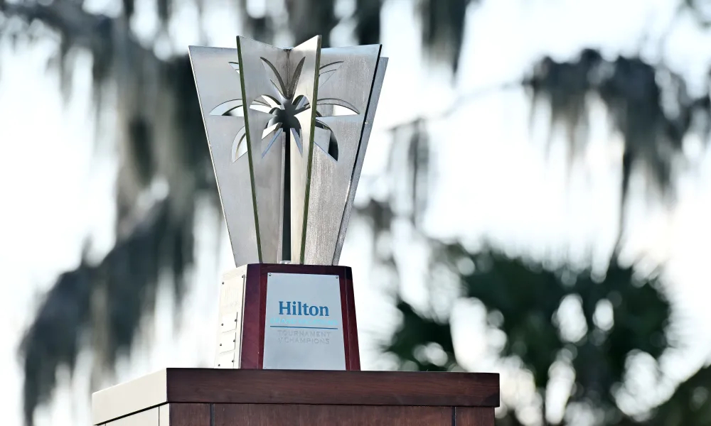 Hilton Grand Vacations TOC trophy made by Malcolm DeMille